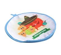 Tacos di riscaldamento tacos -riscaldamento della porta di tortilla da 12 pollici, tortillas -toe -turilla con farina di mais | Martedì sera, celebrazione di Halloween, va al forno a microonde