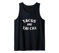 Tacos e Tai Chi! Divertente Tai Chi e Taco Amante Design Canotta