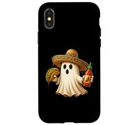 Tacos Halloween Mexican Food Halloween Tacos Chef Ghost Custodia per iPhone X/XS