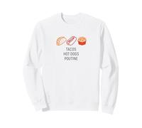 Tacos Hot Dogs Poutine Stadium Food USA Canada Messico Snack Felpa