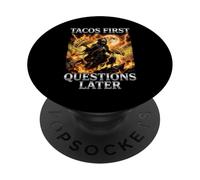 Tacos Prime domande dopo divertente Bootleg Taco PopSockets PopGrip Adesivo