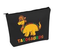 Tacosaurus Dinosaur Taco Makeup Bag Tacosaurus Cosmetic Bag Messicano Cinco de Mayo Regalo Tacos Martedì Regalo, Tacosauro B
