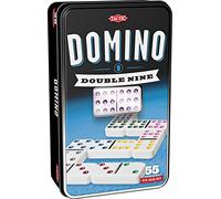 Tactic Doppio 9 Domino: Colorato a Puntini Da Fare Il Gioco più Facile per Tutti