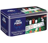 Tactic Games Texas Hold'em Poker Set IN Una Latta Pro Poker