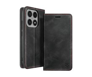 TACTICAL 8596311306419 CUSTODIA A LIBRO per Xiaomi 17, Nero