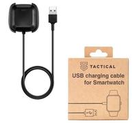 TACTICAL - Basetta Caricabatterie Originale Usb Per Fitbit Versa - Versa Lite Black