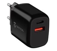 Tactical Caricabatterie A001 20w Usb+usb-c Black Per Nilox Evo 360 360+ 4k30