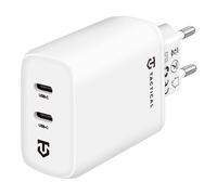 TACTICAL CARICABATTERIE FAST DUAL CHARGING ORIGINALE 2X USB-C 40W WHITE 791CA3A