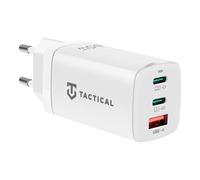 TACTICAL CARICABATTERIE GAN TECH ORIGINALE 1X USB + 2X USB-C 65W WHITE 791B7EA
