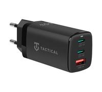 Tactical Caricabatterie Gan Usb+usb-c 65w Black Per Sony Xperia Pro Tcl 10 5g Se
