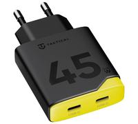 Tactical Caricabatterie Originale Minimi Gan 2x Usb-c 45w Per Zte Nubia Air