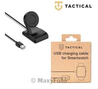 TACTICAL CARICABATTERIE ORIGINALE USB CARICATORE PER AMAZFIT T-REX - GTS BLACK