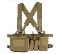 Tactical Chest Vest Rig Assault 500D Molle Gilet tattico con multi tasche