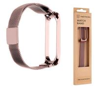 TACTICAL CINTURINO 662 WATCH ORIGINALE MAGNETIC STEEL PER XIAOMI MI BAND 5 PINK