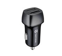 Tactical Field caricabatterie auto 2x USB - 12W - Nero