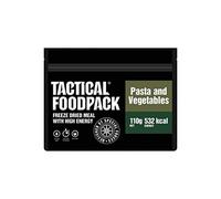 Tactical Foodpack - Plat Lyophilisé : Pâtes et Légumes - Noir