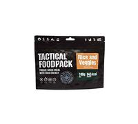 Tactical Foodpack - Plat Lyophilisé : Riz aux Légumes - Noir