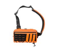 TACTICAL_G ache L3 EDC - Borsa a tracolla leggera per uomo e donna, borsa a tracolla regolabile, borsa a tracolla da viaggio, scuola, escursionismo, 1000d arancione