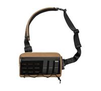 TACTICAL_G ache L3 EDC - Borsa a tracolla leggera per uomo e donna, borsa a tracolla regolabile, borsa a tracolla da viaggio, scuola, escursionismo, Tan Coyote 1000d, Utility