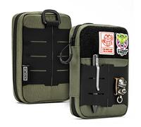 TACTICAL GEEK EDC - Custodia compatta in vita, multiuso, Molle EDC, organizer multiuso per attrezzi multifunzione, in nylon, colore: verde