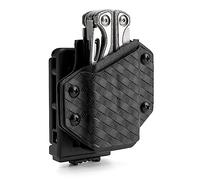 TACTICAL GEEK Fondina in kydex per LEATHERMAN multiutensile, con tensione regolabile, fodero in nylon K con morsetto, Adatto alla maggior parte dei multiutensili