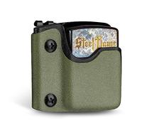 TACTICAL GEEK TX2 Porta Accendini in Kydex per Zippo, Protettivo con Cintura Z-Clip, Clip da Cintura Accessorio EDC per Accendino Zippo, Verde