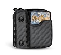 TACTICAL GEEK TX2 Porta Accendini in Kydex per Zippo, Protettivo con Cintura Z-Clip, Clip da Cintura Accessorio EDC per Accendino Zippo, Motivo Fibra di Carbonio