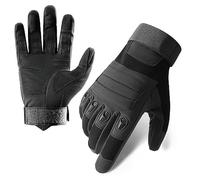 Tactical Gloves Guanti da ciclismo da uomo a dita intere, guanti tattici per esercito, combattimento militare, softair, sport all'aria aperta, ciclismo, paintball, caccia