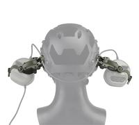 Tactical Helmet ARC Rail Adapter Accessories, Multiple Angle Rotation, Compatible with COMTAC 3 Headsets OPS Core ARC(Green)