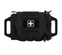 Tactical Militare Pouch MOLLE Rapid First Aid Belt Pouch Survival Due Pezzi Sistema Med Roll Carrier Hypalon Maniglia Bag