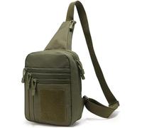 Tactical Military Hidden Shoulder Bag Gun Holster Holster Holster Pouch Backpack Tactical Military Front Waist Bag Men For Outdoor Camping Hunting Pack