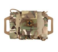 Tactical Molle Medical IFAK Pouch Rapid/Quick Kit Kit di pronto soccorso Emergency Survival Bag a due pezzi piattaforma medica di lancio gestisce il sacchetto per la caccia sportiva all’aperto (CP)