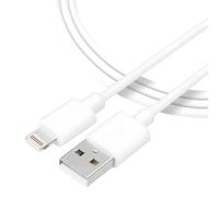 Tactical Smooth Thread cavo USB-A/Lightning - 0.3m - Bianco KP31184