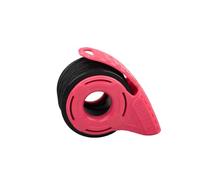 Tactical Utility Cord Dispenser per Micro Paracord - Pre-caricato con 38,1 m di Micro Paracord nero (rosa)