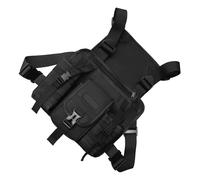 Tacticals Chest Rigs Borsa sportiva Donna Uomo Imbracatura Petto Rigs Borsa da petto Fondine di grande capacità Gilet Rig Rig per Tattiche All'aperto Fondine Rig Gilet Rig Grande Capacità Borsa da