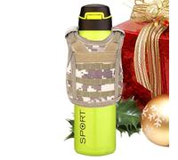 Tacticals Vest Bottle - Gilet da caccia bottiglia con spallacci regolabili | Tattiche di isolamento termico per lattine e bottiglie da 12 once - 453,6 g