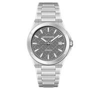 TACTO Specht & Söhne Orologi da uomo di lusso orologio automatico Miyota 8215 Movt AR zaffiro cristallo meccanico orologio da polso impermeabile, Grigio