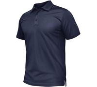 TACVASEN Polo Uomo Maniche Corte Asciugatura Rapida Maglie Esterne