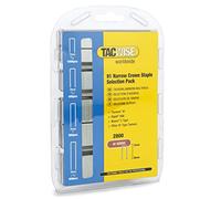 Tacwise 0204 Punti a Corona Stretta Galvanizzati Tipo 91 da 15 mm a 30mm, Confezione da 2800