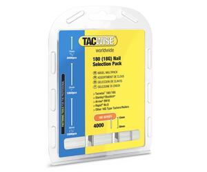 Tacwise 0205 Selezione di Chiodi Brad Galvanizzati Tipo 18G / 15-30 mm