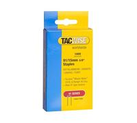 Tacwise - 91 Narrow Crown Staples 15mm - Confezionatori elettrici Pack 1000