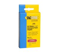 Tacwise 0289 Punti a Corona Stretta Galvanizzati Tipo 91/30 mm, Punta Divergente, Confezione da 1000
