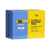 Tacwise 0290 Punti Neri per Tappezzeria 71/12 mm, Confezione da 20.000
