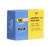 Tacwise 0295 Chiodi di Finitura Galvanizzati Tipo 16G / 35 mm, Confezione da 2500