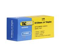 Tacwise 0304 Punti a Corona Stretta Galvanizzati 97/20 mm, 5000 Chiodi