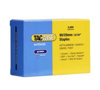 Tacwise Punti a corona stretta 0307 galvanizzati Tipo 90/20 mm Confezione da 5000