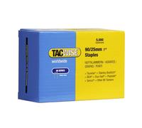 Tacwise Punti a corona stretta 0308, galvanizzati Tipo 90 25 mm, confezione da 5000