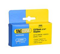 Tacwise 0335 Punti Galvanizzati, Tipo 53/8 mm, Confezione da 2000