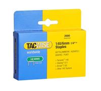 Tacwise 0345 Punti Galvanizzati Professionali, Tipo 140/6mm, Confezione da 2000