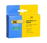 Tacwise 0347 Punti Galvanizzati Tipo 140/10 mm, Confezione da 2000 | Professionali